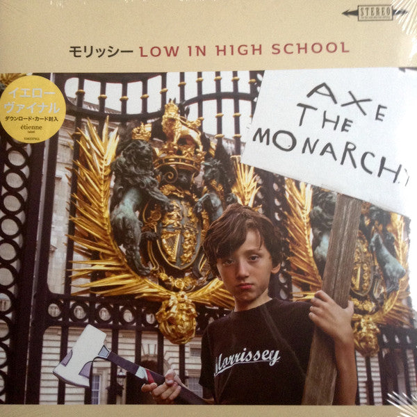 MORRISSEY Low In High School LP Yellow Vinyl Japenese Language Import 2017