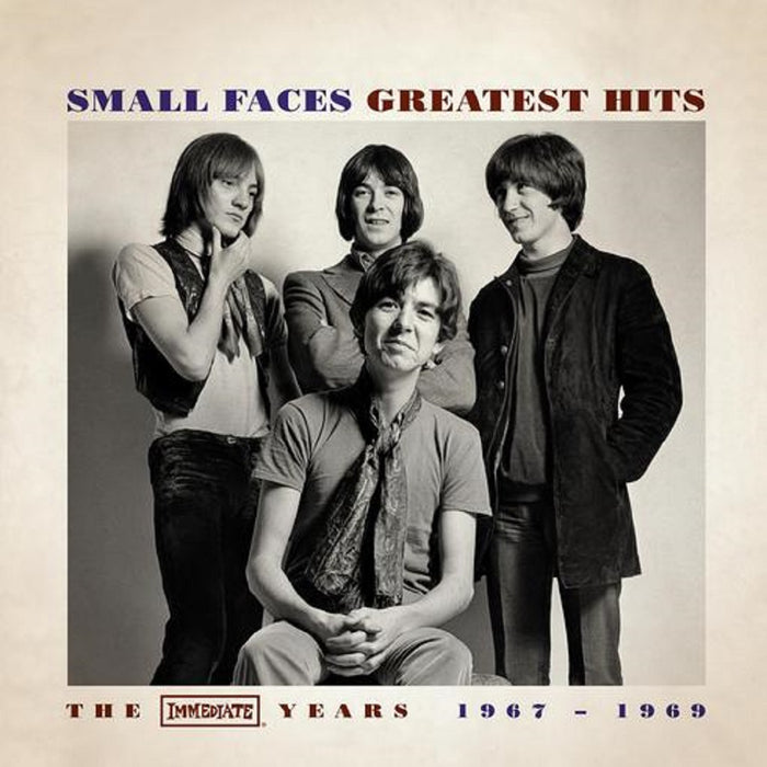 The Small Faces Greatest Hits Vinyl LP Transparent Red 2023