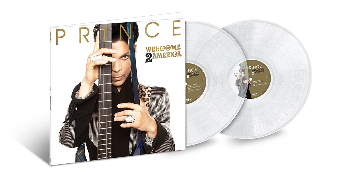 Prince Welcome To America Vinyl LP Clear Colour 2021
