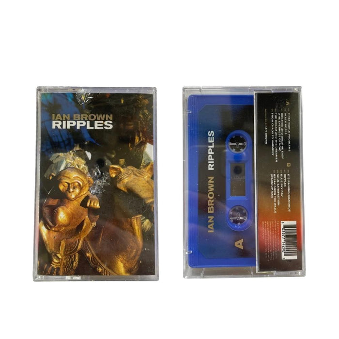 Ian Brown Ripples Cassette Tape Blue Colour 2019