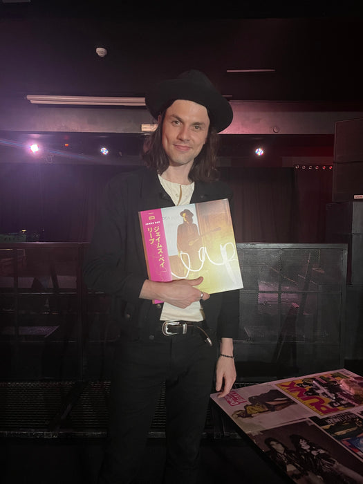 James Bay Leap Vinyl LP Signed Pink Colour Assai Obi Edition 2022