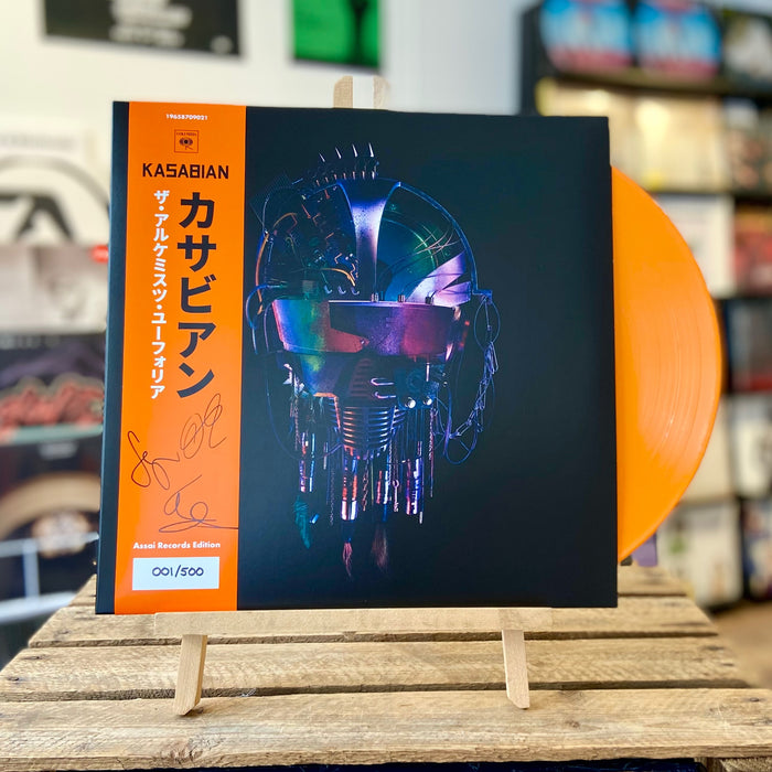 Kasabian The Alchemist's Euphoria Vinyl LP Orange Colour Signed Assai Obi Edition 2022