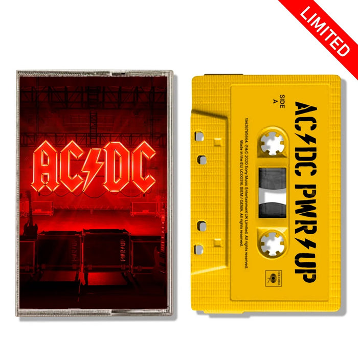 AC/DC Power Up Cassette Tape Limited Yellow 2021