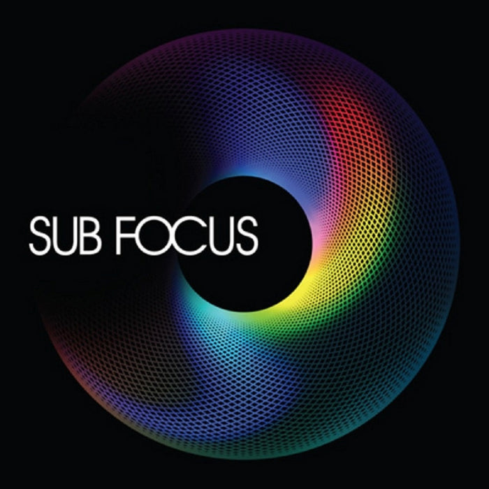 Sub Focus Sub Focus (Self-Titled) Vinyl LP National Album Day Red, Green & Blue Colour 2022