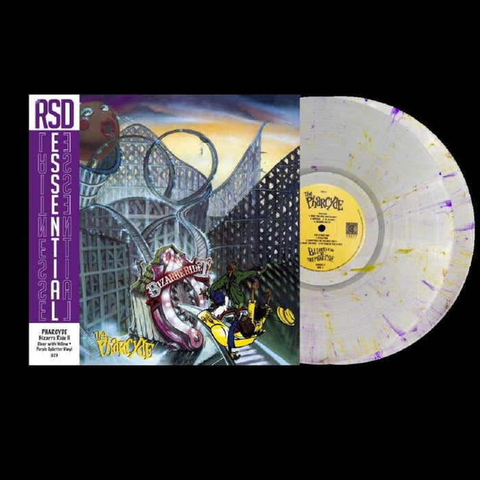 The Pharcyde Bizarre Ride II The Pharcyde Vinyl LP Clear w/Yellow & Purple Splatter Colour 2023