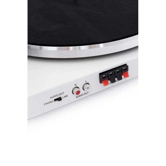 Crosley T150 Turntable White With Bluetooth (2022 Model)