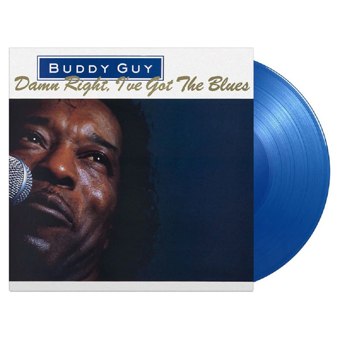 Buddy Guy Damn Right I've Got The Blues Vinyl LP Translucent Blue Colour 2022