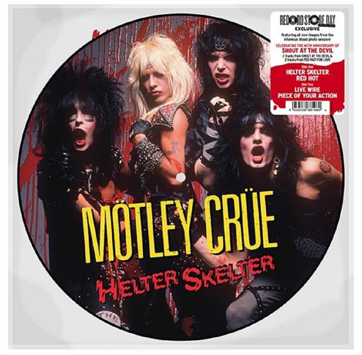 Motley Crue Helter Skelter Vinyl EP Picture Disc RSD 2023