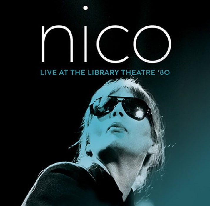 Nico Live At The Library Theatre '80 Vinyl LP Crystal Clear Blue RSD 2023