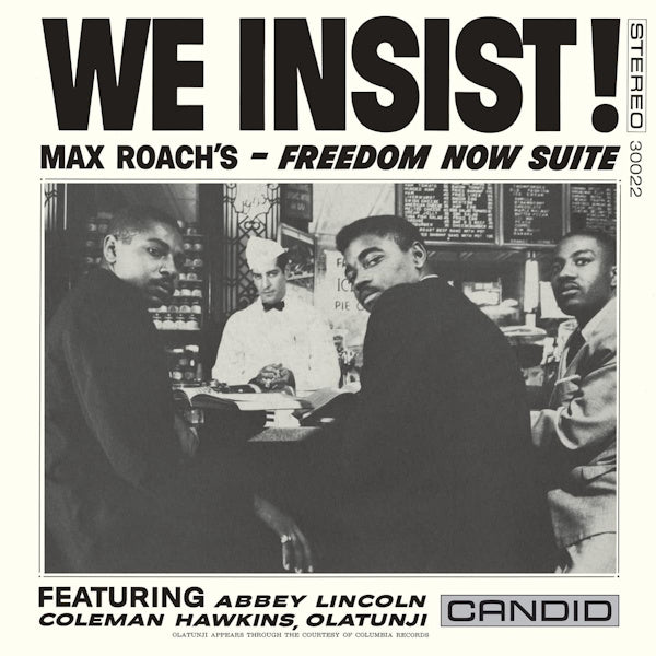 Max Roach We Insist! Vinyl LP Clear Colour RSD 2022