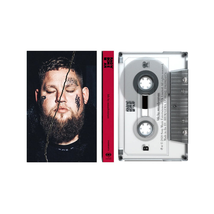 Rag 'N' Bone Man Life By Misadventure Cassette Tape Clear Colour 2021