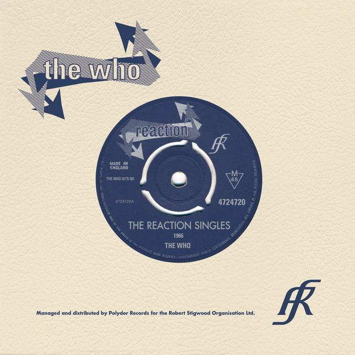 THE WHO THE REACTION SINGLES 7 INCH VINYL SET NEW LIMITED EDITION