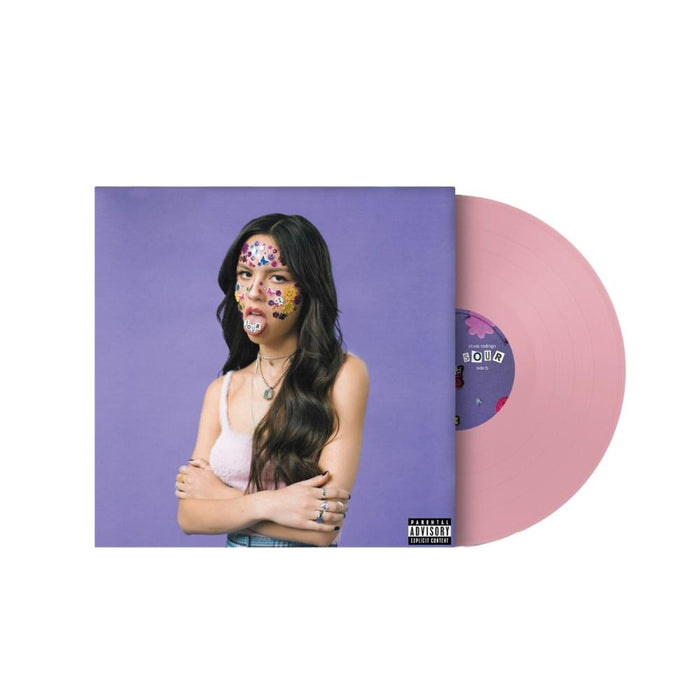 Olivia Rodrigo SOUR Vinyl LP 1st Anniversary Baby Pink Colour 2022