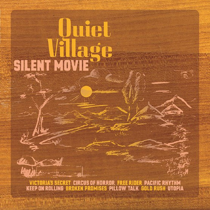 Quiet Village Silent Movie Black & Orange Coloured Vinyl LP New RSD 2019