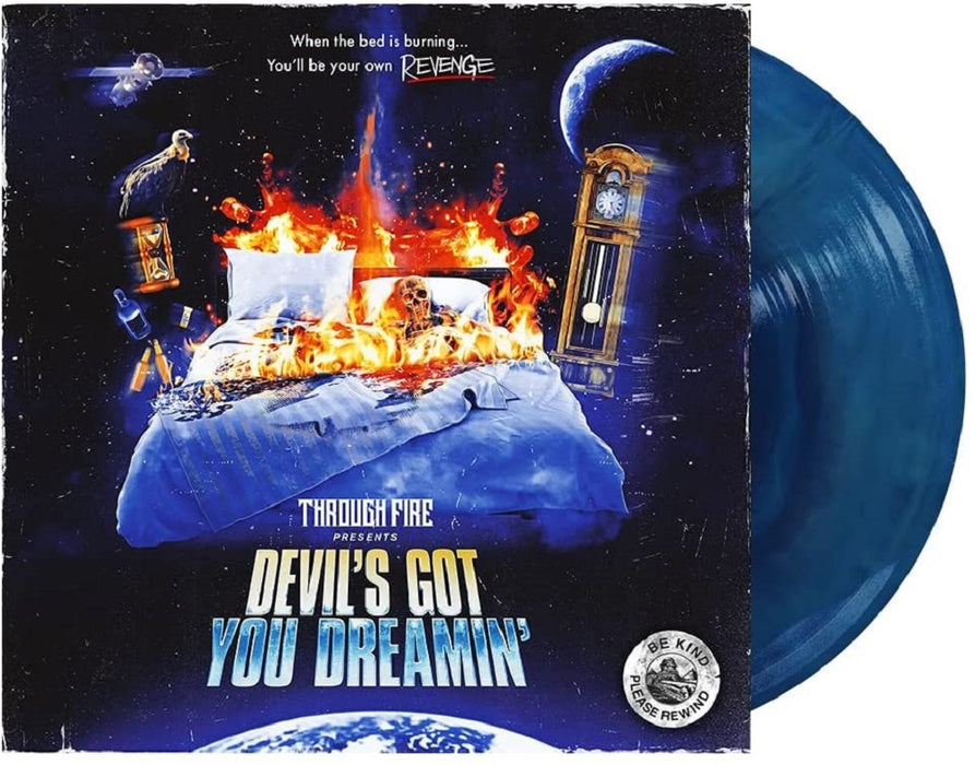 Through Fire Devil's Got You Dreamin' Vinyl LP Royal Blue 2023