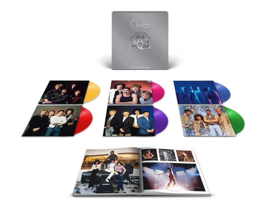 Queen Platinum Collection Colour Vinyl 6LP Box Set 2022