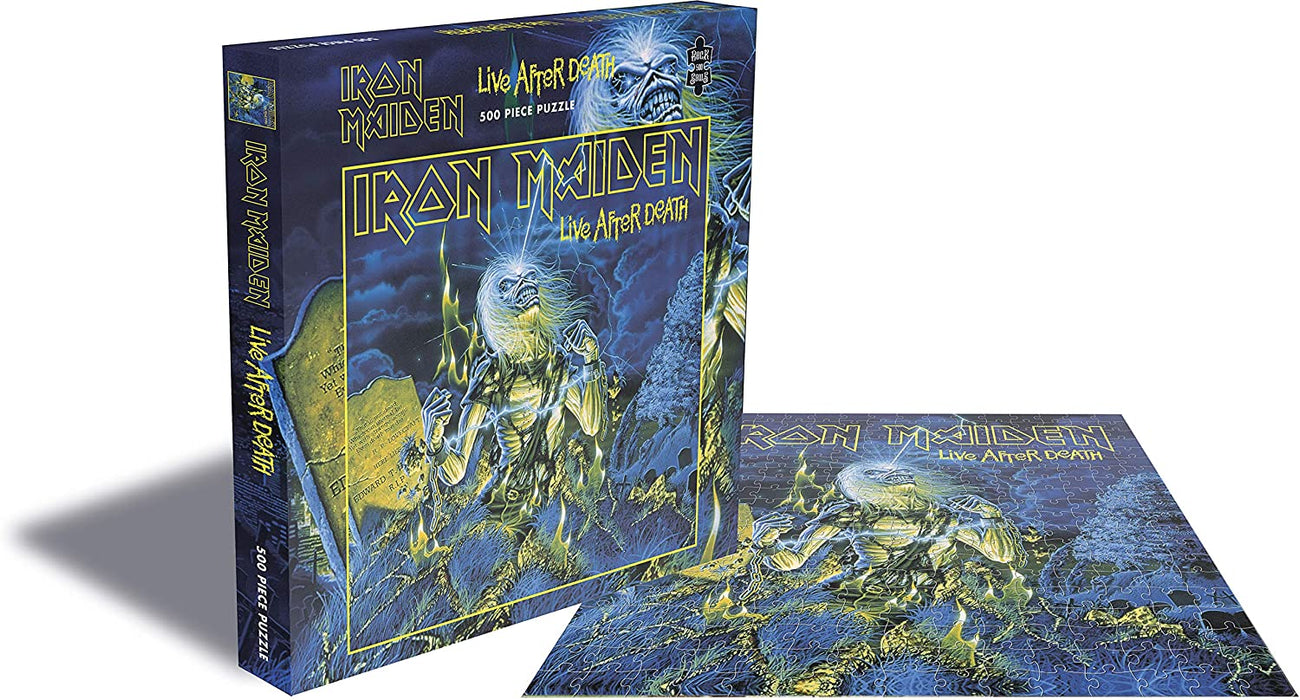 IRON MAIDEN LIVE AFTER DEATH (500 PIECE JIGSAW PUZZLE)