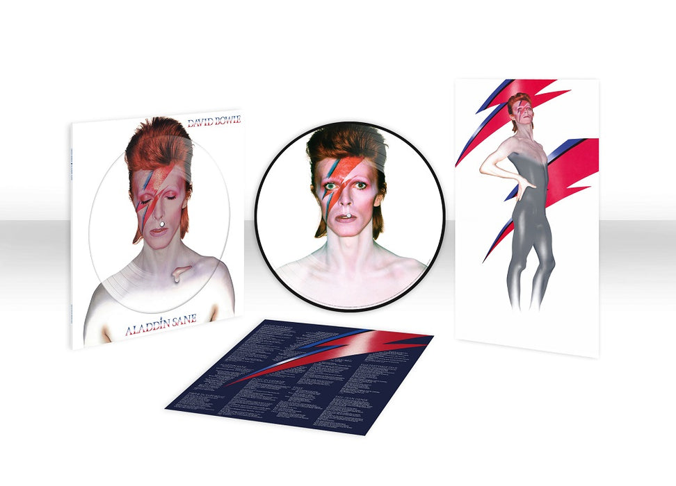 David Bowie Aladdin Sane Vinyl LP 50th Anniversary Picture Disc 2023