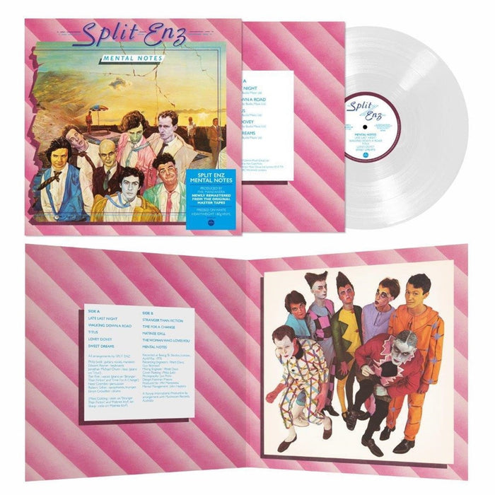 Split Enz Mental Notes Vinyl LP White Colour 2020