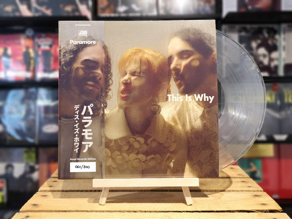 Paramore This is Why Vinyl LP Clear Colour Assai Obi Edition 2023