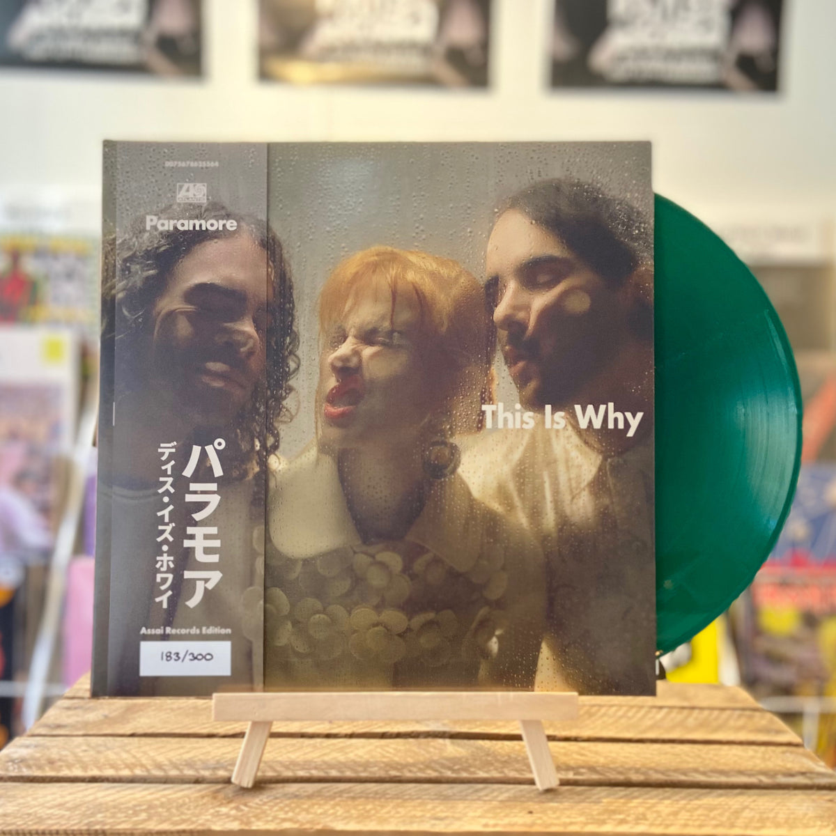 Paramore This is Why Vinyl LP Green Colour Assai Obi shops Edition Limited to 300