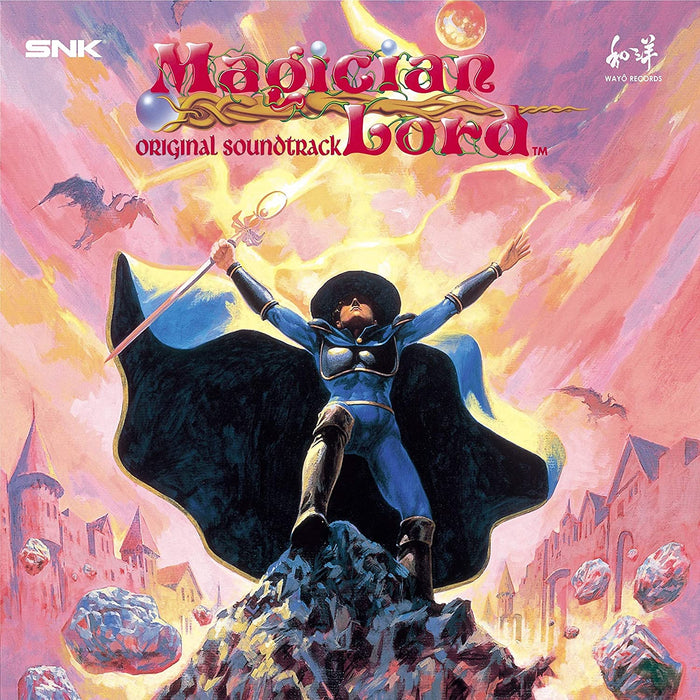 SNK Sound Team - Magician Lord Soundtrack Clear Pink Colour 2021