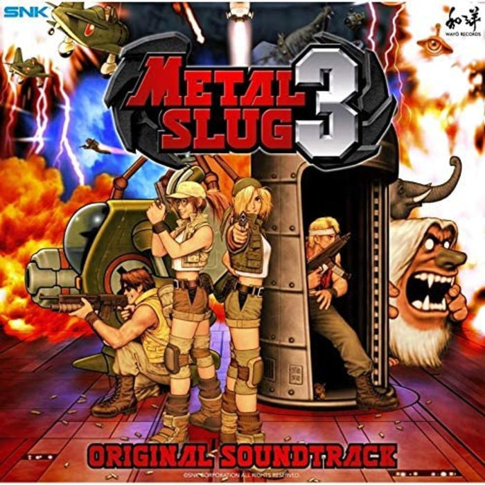 SNK Sound Team Metal Slug 3 Vinyl LP Red Colour 2021