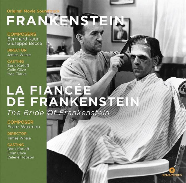 Bernhard Kaun, Giuseppe Becce & Franz Waxman Frankenstein The Bride Of Frankenstein Vinyl LP 2021