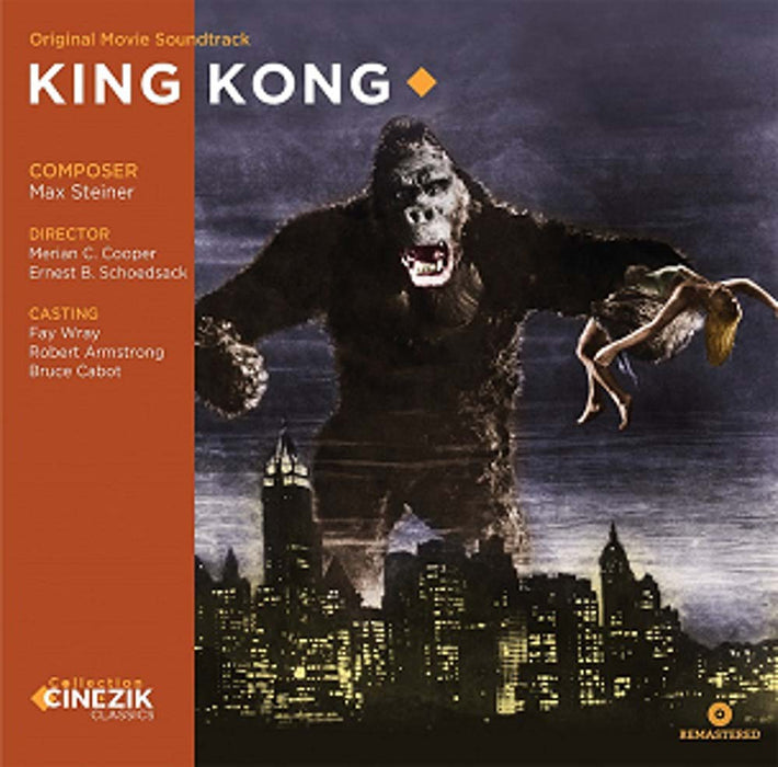 Max Steiner King Kong Vinyl LP 2022