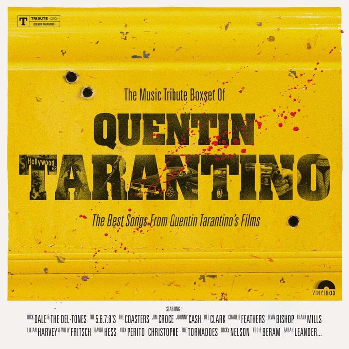 The Music Tribute Box Set Of Quentin Tarantino The Best Songs From Quentin Tarantino's Films Vinyl LP Box Set 2022