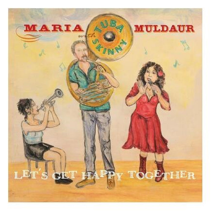 Maria Muldaur With Tuba Lets Get Happy Together Vinyl LP National Album Day Teal Colour 2021