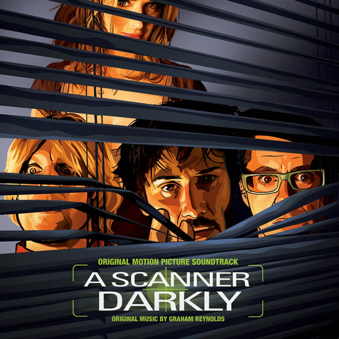 A SCANNER DARKLY Soundtrack DOUBLE LP Green Marbled Vinyl NEW 2017