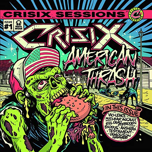 Crisix - Sessions: #1 American Thrash Vinyl LP Red Edition 2019