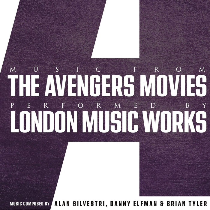 Music From The Avengers Movies Vinyl LP Purple Colour 2021