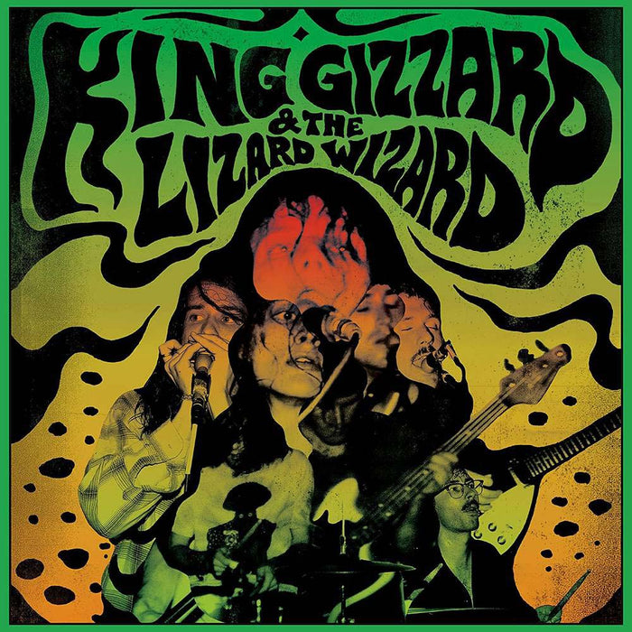 King Gizzard & The Lizzard Wizzard Live At Levitation '14 Vinyl LP Green Colour 2022