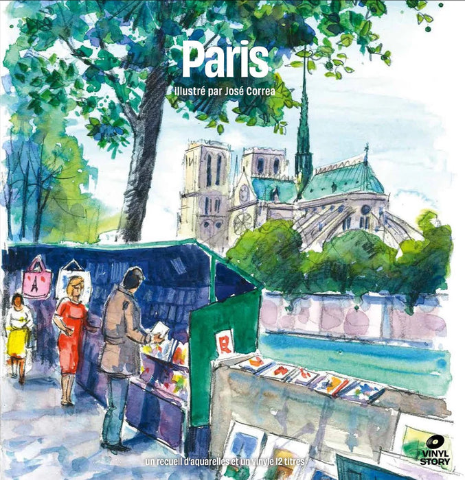 Paris - Vinyl Story Vinyl LP & Comic 2023