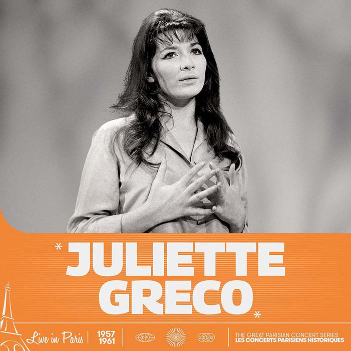 Juliette Greco Live In Paris Vinyl LP 2023