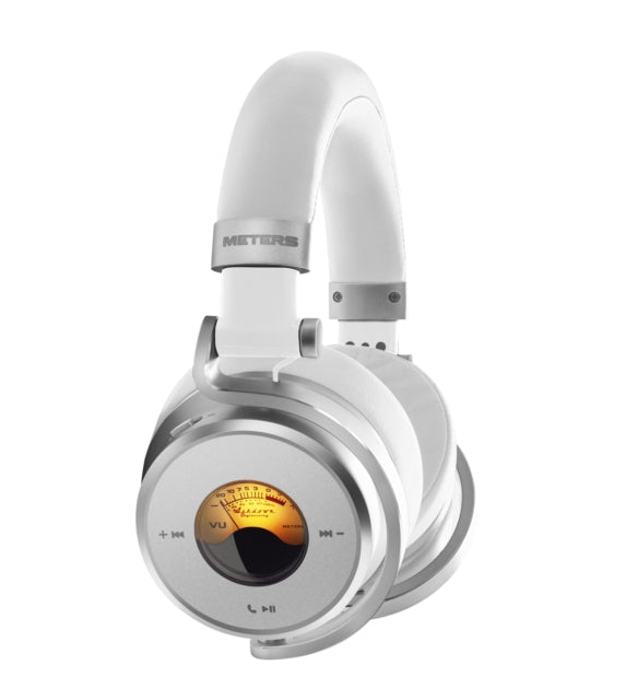 Meters OV-1-B Connect White Bluetooth Headphones