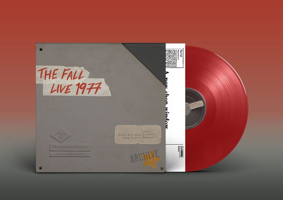 The Fall Live 1977 Vinyl LP Blood Red Colour RSD 2023