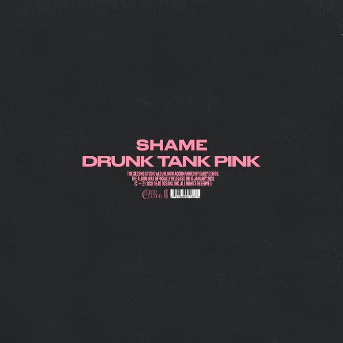 Shame Drunk Tank Pink Vinyl LP (Deluxe/Red Colour Edition) 2021