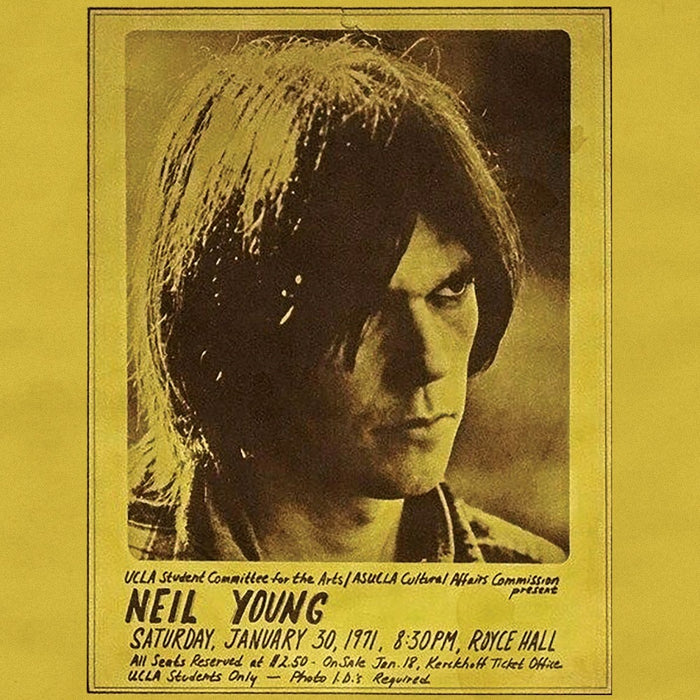 Neil Young Royce Hall 1971 Vinyl LP 2022