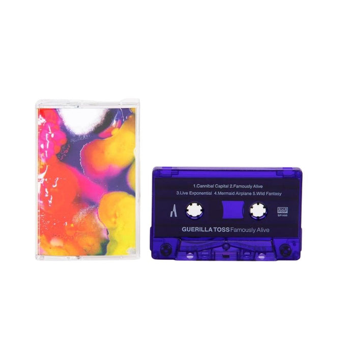 Guerilla Toss Famously Alive Cassette Tape Purple Colour 2022