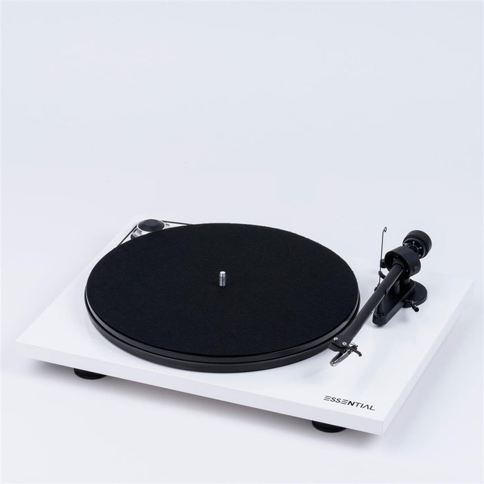 Pro-Ject Essential III Phono White Turntable