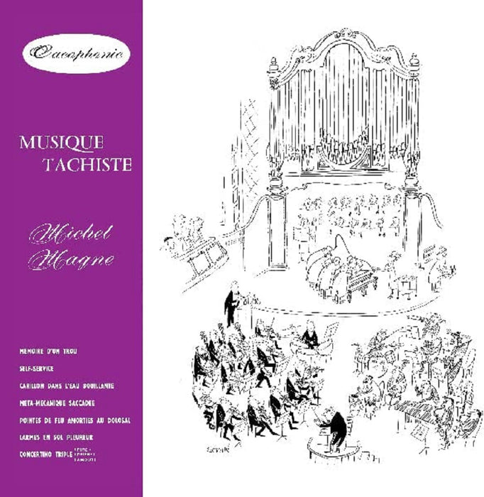 Michel Magne Musique Tachiste Vinyl LP 2018