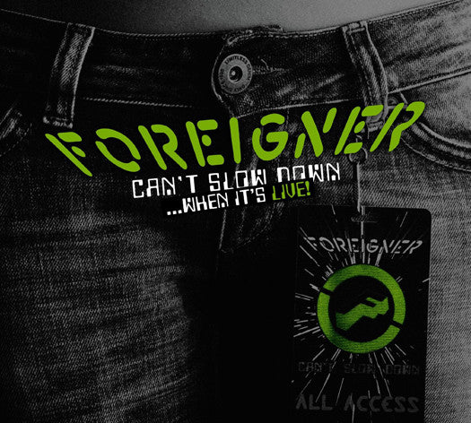 Foreigner Can't Slow Down (Live) Vinyl LP 2014