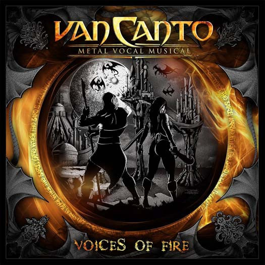 VAN CANTO METAL VOCAL MUSICAL VOICES FIRE LP VINYL NEW