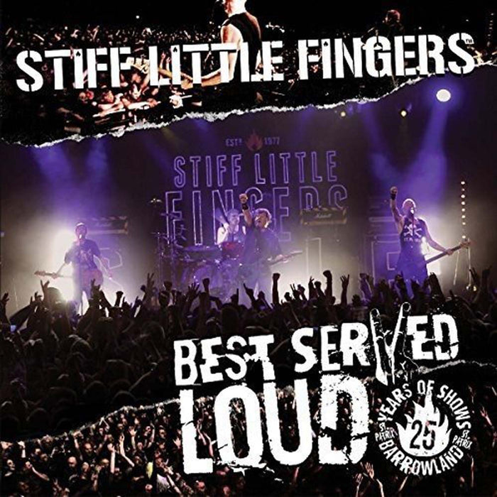 Stiff Little Fingers - Best Served Loud Live Vinyl LP New 2017