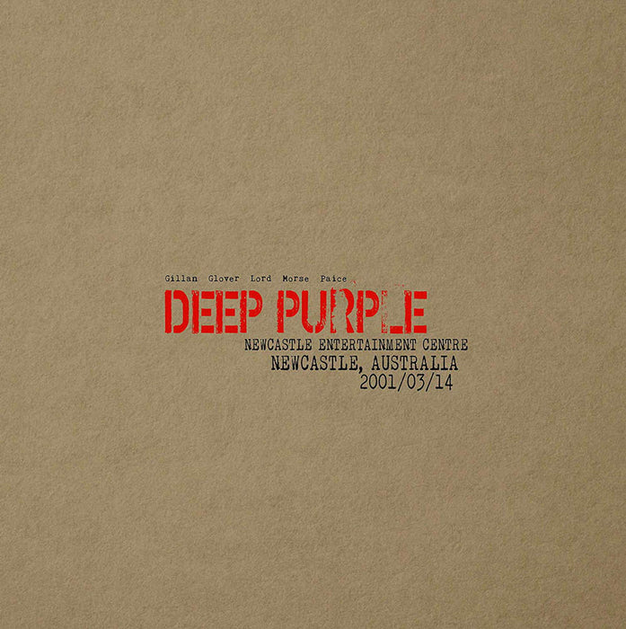 Deep Purple Live in Newcastle Triple Red Vinyl LP New 2019