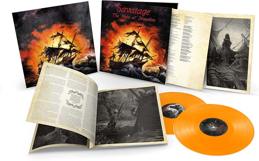 Savatage The Wake Of Magellan Vinyl LP Orange 2022