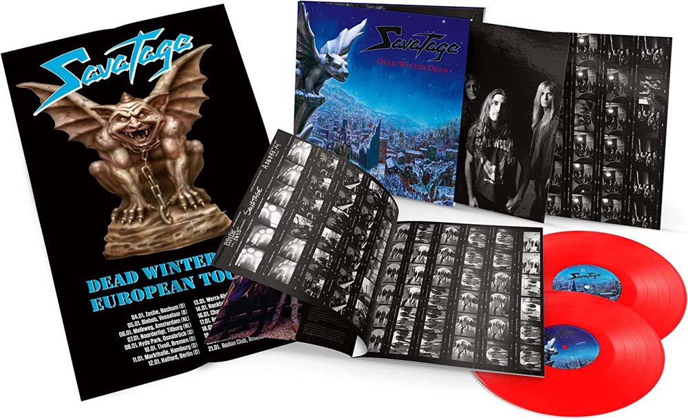 Savatage Dead Winter Dead Vinyl LP Red 2022